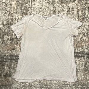 White Nordstrom BP v-neck t-shirt
